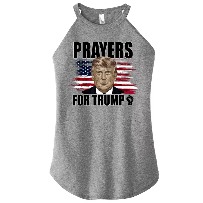 Prayers For Trump 2024 Usa Election Women’s Perfect Tri Rocker Tank