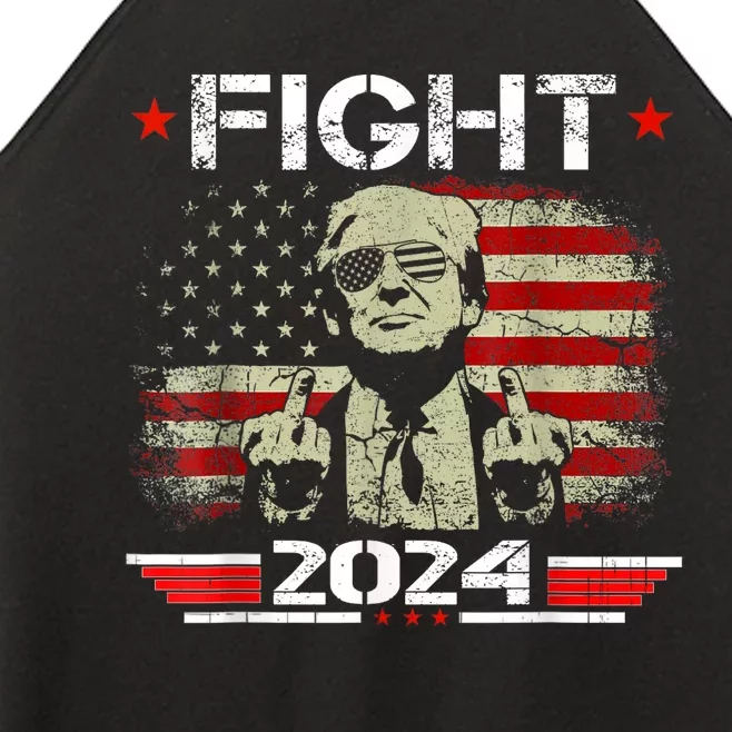 President Fight Trump Shooting Makes Me Stronger Trump 2024 Women’s Perfect Tri Rocker Tank