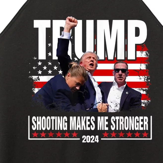 President Fight Trump Shooting Makes Me Stronger Trump 2024 Women’s Perfect Tri Rocker Tank