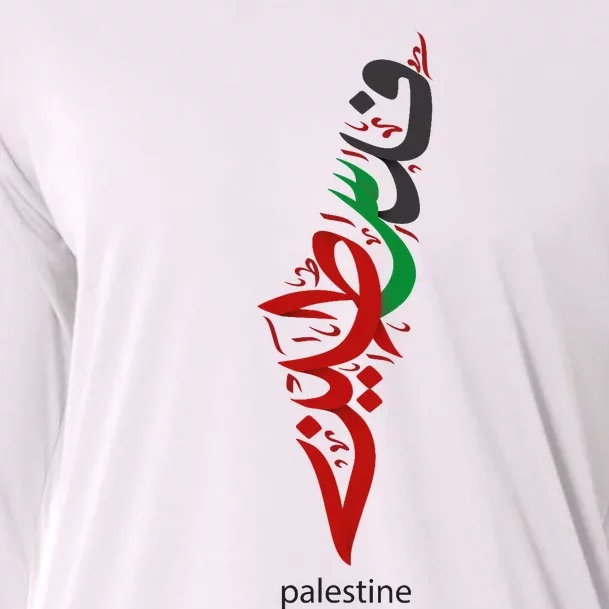 Palestine For The Palestinian People Cooling Performance Long Sleeve Crew