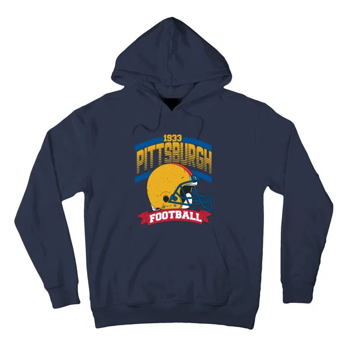 Pittsburgh Football Team Supporter 1933 Tall Hoodie