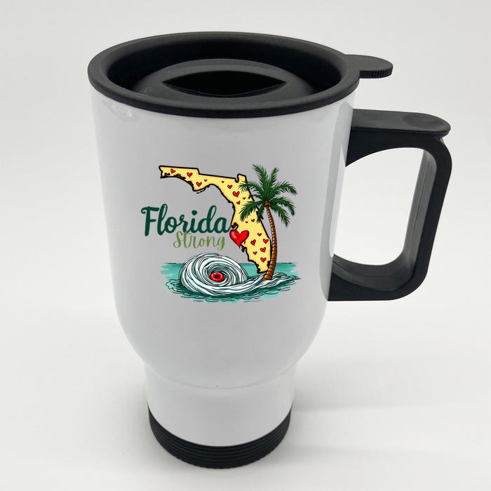 Pray For Tampa Bay Florida Strong Front & Back Stainless Steel Travel Mug