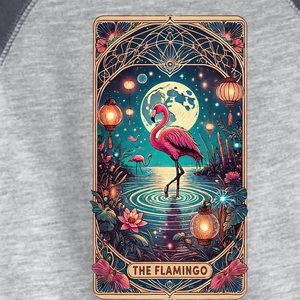 Pink Flamingo Tarot Card Flamingo For Man Woman Toddler Fine Jersey T-Shirt