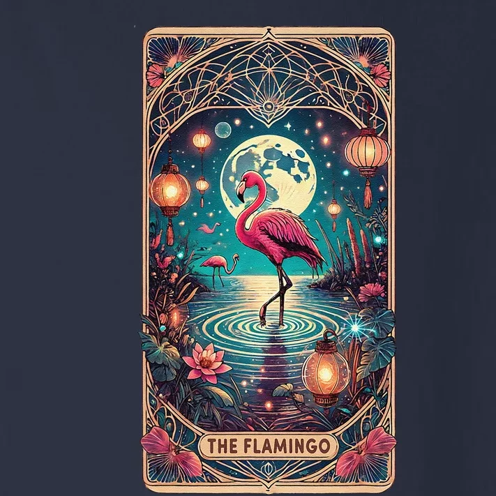 Pink Flamingo Tarot Card Flamingo For Man Woman Toddler Long Sleeve Shirt