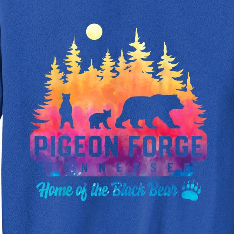 Pigeon Forge Tennessee Bear Great Smoky Mountains Tie Dye Sweatshirt