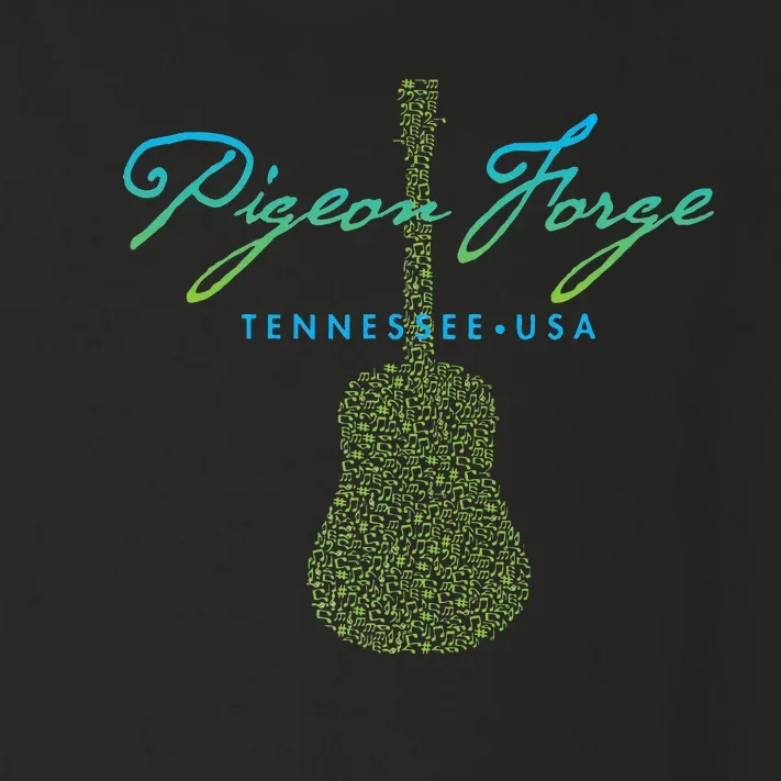 Pigeon Forge Tennessee Musicthemed Design Toddler Long Sleeve Shirt