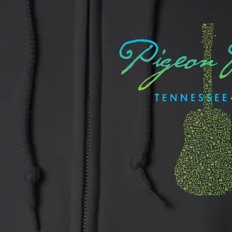 Pigeon Forge Tennessee Musicthemed Design Full Zip Hoodie