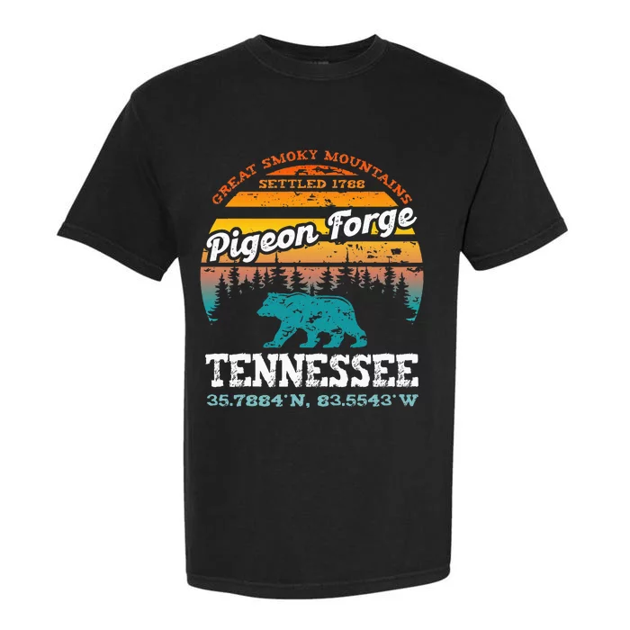 Pigeon Forge Tennessee Great Smoky Mountains Trip Gifts Garment-Dyed Heavyweight T-Shirt