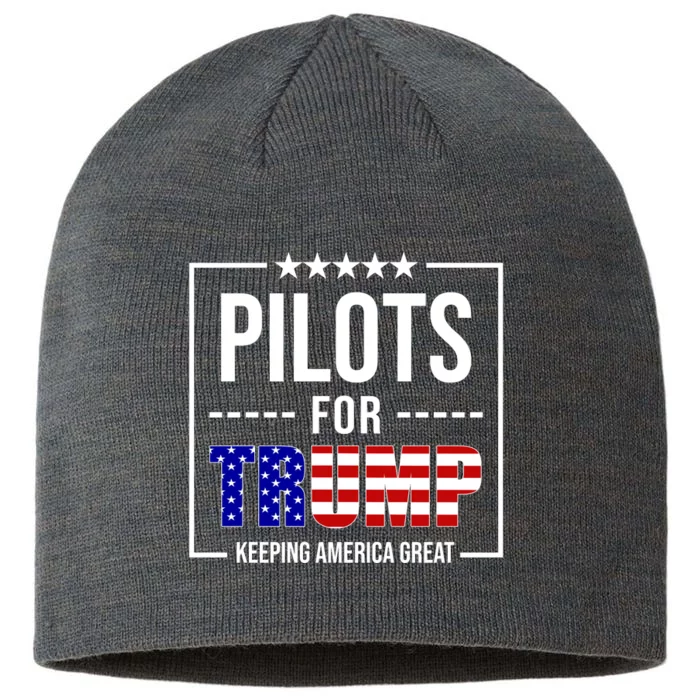 Pilots For Trump Keeping America First 8 1/2in Sustainable Knit Beanie