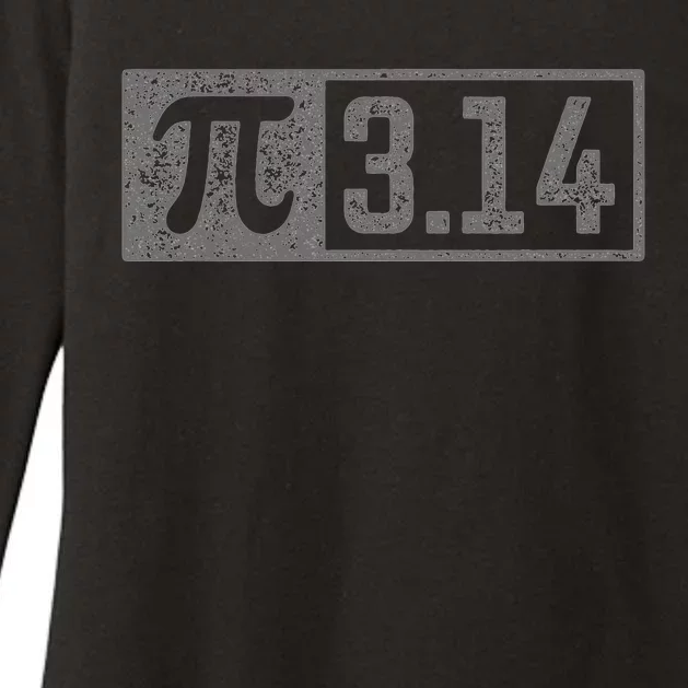 Pi for Teacher Vintage 3.14 Pi Digits Happy Pi Day Womens CVC Long Sleeve Shirt