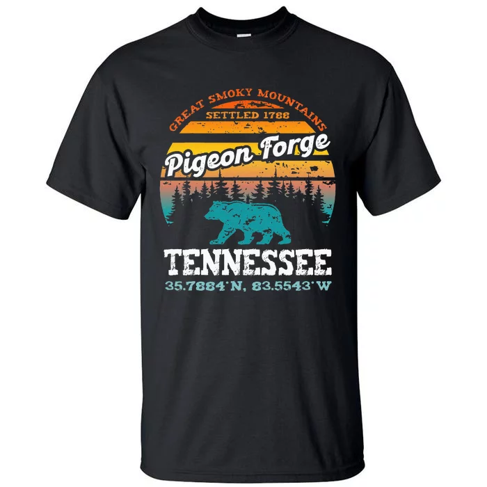 Pigeon Forge Tennessee Great Smoky Mountains Trip Gifts Tall T-Shirt