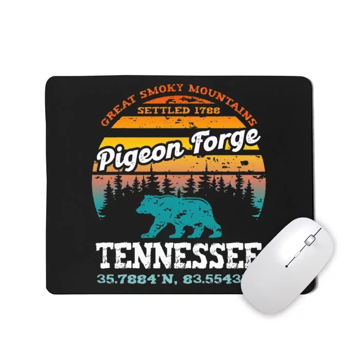 Pigeon Forge Tennessee Great Smoky Mountains Trip Gifts Mousepad