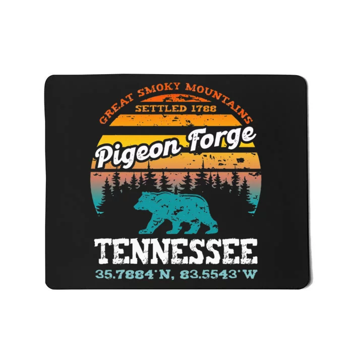 Pigeon Forge Tennessee Great Smoky Mountains Trip Gifts Mousepad