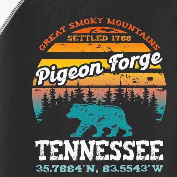 Pigeon Forge Tennessee Great Smoky Mountains Trip Gifts Toddler Fine Jersey T-Shirt