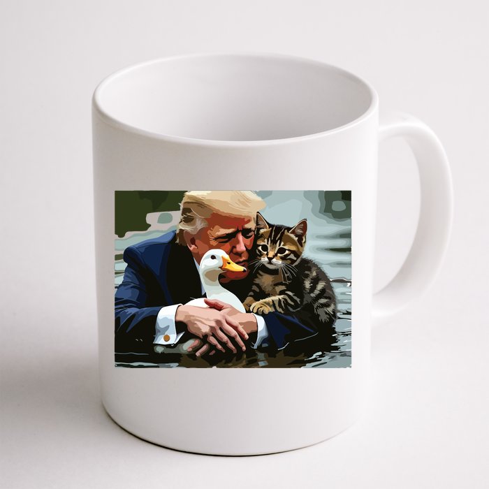 Pets For Trump Protect Our Pets Save Our Pets Front & Back Coffee Mug