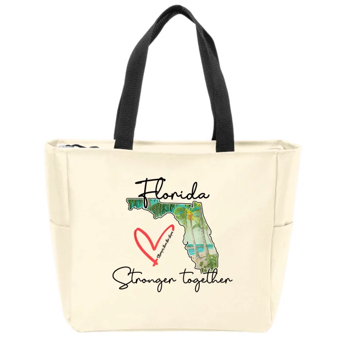 Pray For Tampa Bay Florida Strong Zip Tote Bag