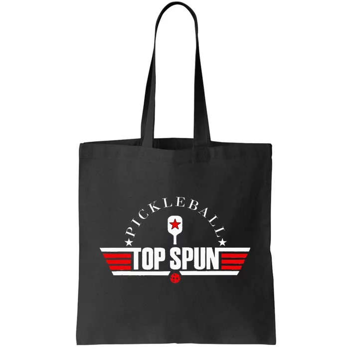 Pickleball for Top Spun Military Style Tote Bag