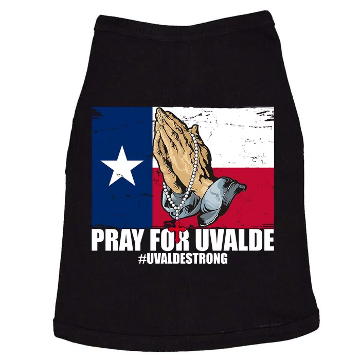 Pray For Uvalde Texas Strong Doggie Tank