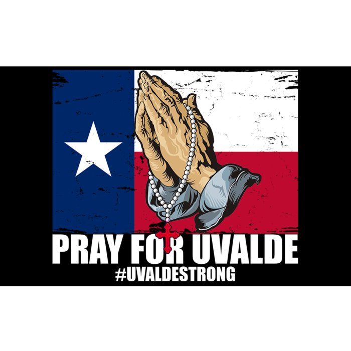 Pray For Uvalde Texas Strong Bumper Sticker