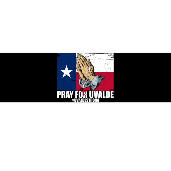 Pray For Uvalde Texas Strong Bumper Sticker