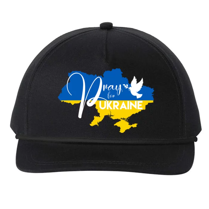 Pray For Ukraine Dove Snapback Five-Panel Rope Hat