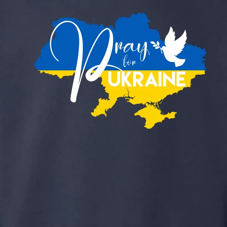 Pray For Ukraine Dove Toddler Hoodie