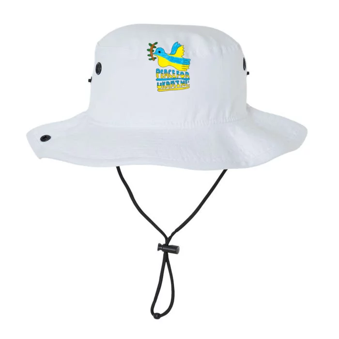 Peace For Ukraine Bird Legacy Cool Fit Booney Bucket Hat