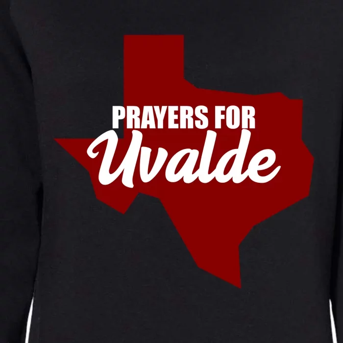 Prayers For Uvalde Texas Strong Womens California Wash Sweatshirt