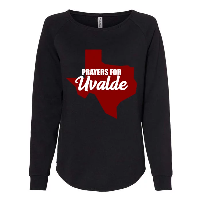 Prayers For Uvalde Texas Strong Womens California Wash Sweatshirt