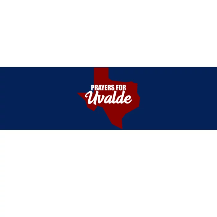 Prayers For Uvalde Texas Strong Bumper Sticker