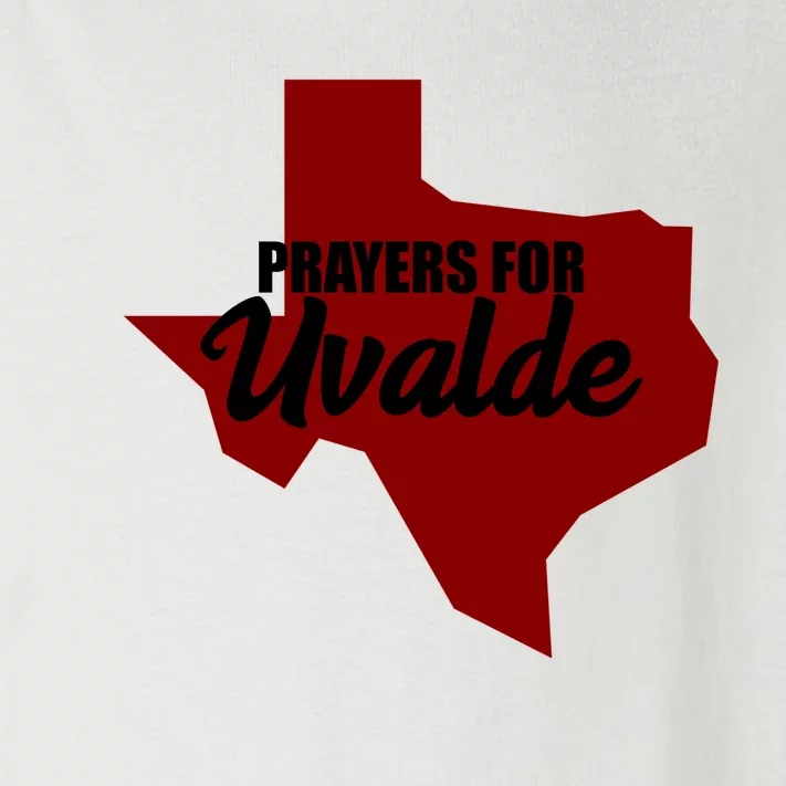 Prayers For Uvalde Texas Strong Toddler Long Sleeve Shirt