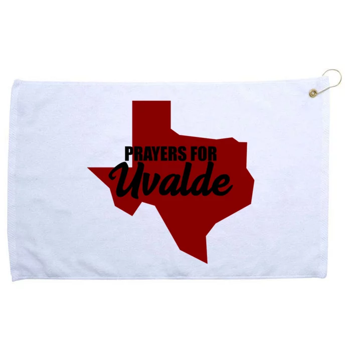 Prayers For Uvalde Texas Strong Grommeted Golf Towel