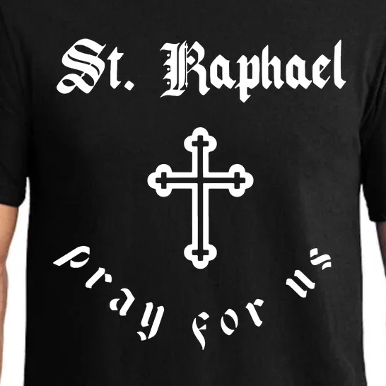 Pray For Us St. Raphael Pajama Set