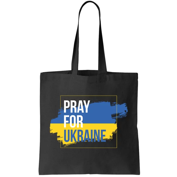 Pray For Ukraine Tote Bag