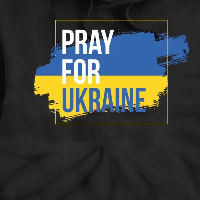 Pray For Ukraine Tie Dye Hoodie