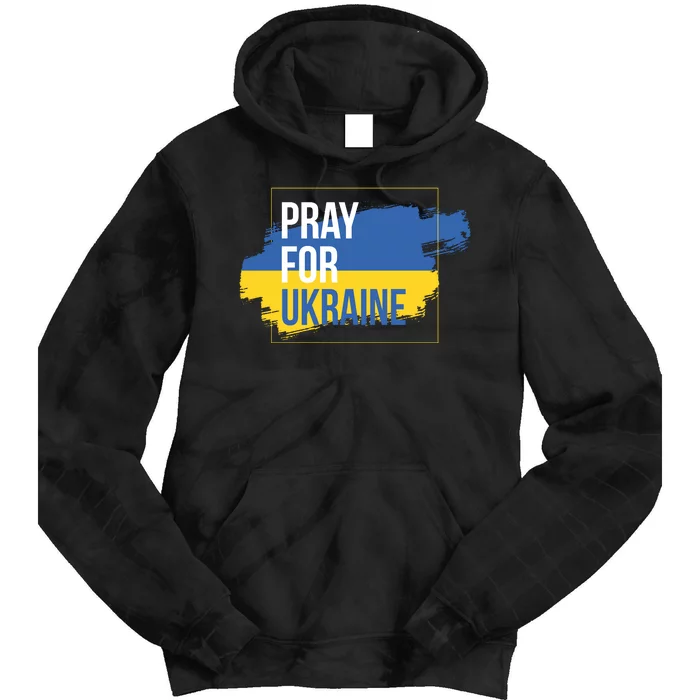 Pray For Ukraine Tie Dye Hoodie