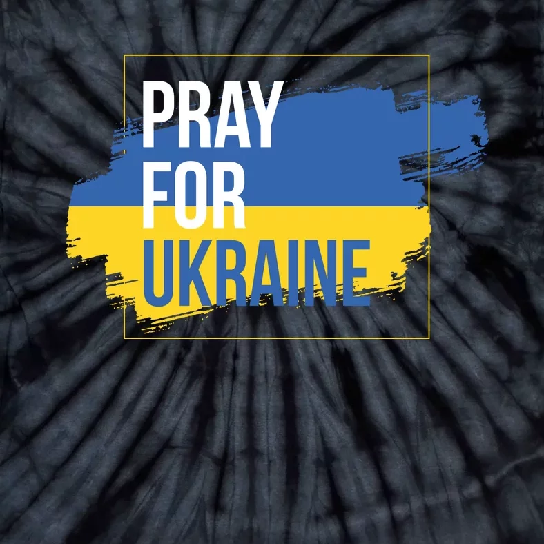 Pray For Ukraine Tie-Dye T-Shirt