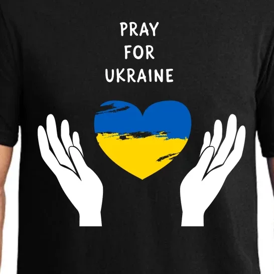 Pray For Ukraine I Stand With Ukraine Puck Futin Pajama Set