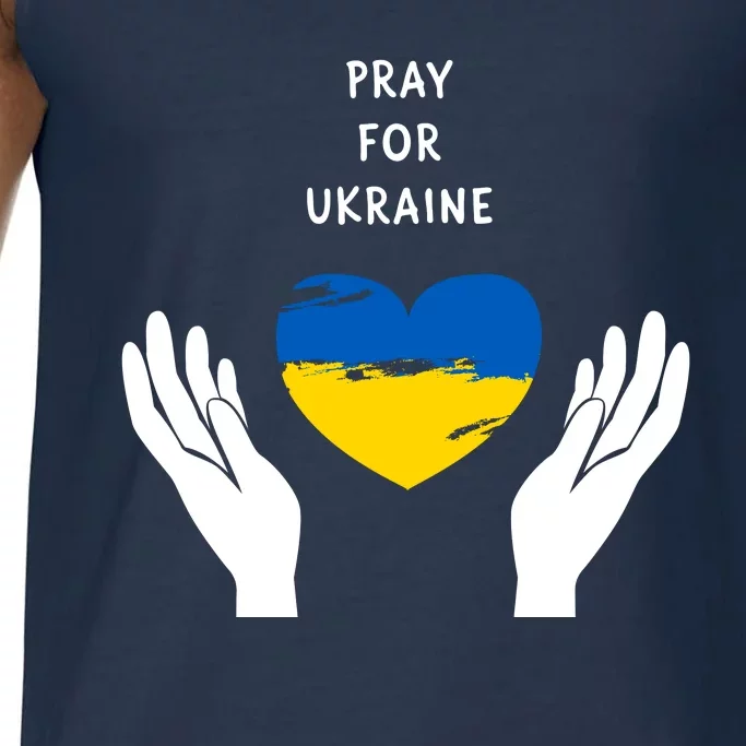 Pray For Ukraine I Stand With Ukraine Puck Futin Comfort Colors® Tank Top