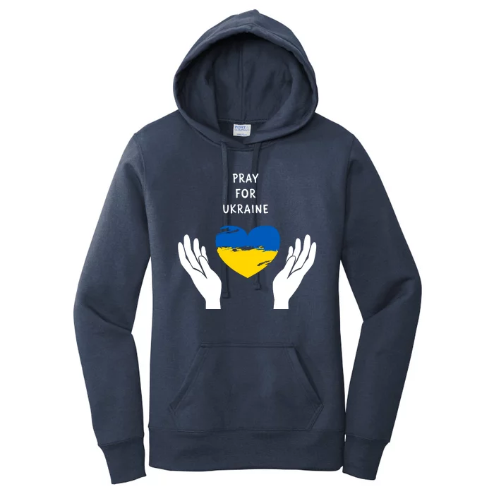 Pray For Ukraine I Stand With Ukraine Puck Futin Women's Pullover Hoodie