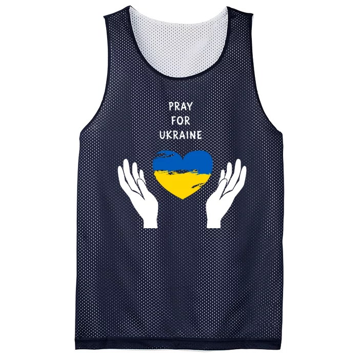 Pray For Ukraine I Stand With Ukraine Puck Futin Mesh Reversible Basketball Jersey Tank