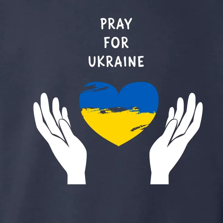 Pray For Ukraine I Stand With Ukraine Puck Futin Toddler Hoodie