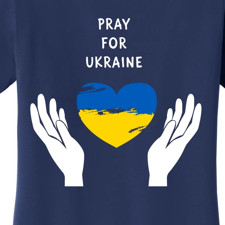 Pray For Ukraine I Stand With Ukraine Puck Futin Women's T-Shirt