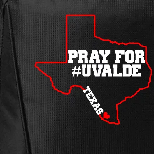 Pray For Uvalde Texas Strong Map City Backpack