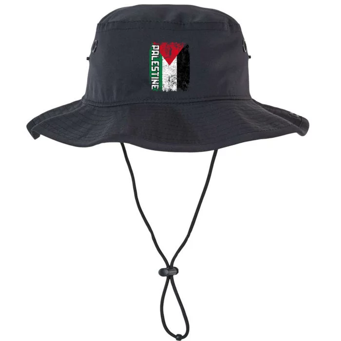 Palestine Flag | Vintage Big Palestine Flag Legacy Cool Fit Booney Bucket Hat