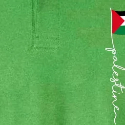 Palestine Flag With Palestine Name For Palestinians & Alquds Softstyle Adult Sport Polo