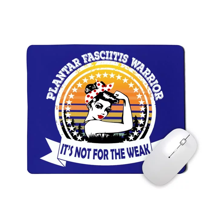 Plantar Fasciitis Warrior Gift Mousepad