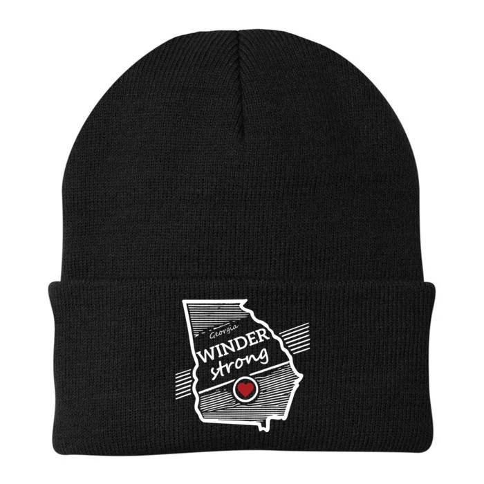 Pray For Winder Georgia Knit Cap Winter Beanie