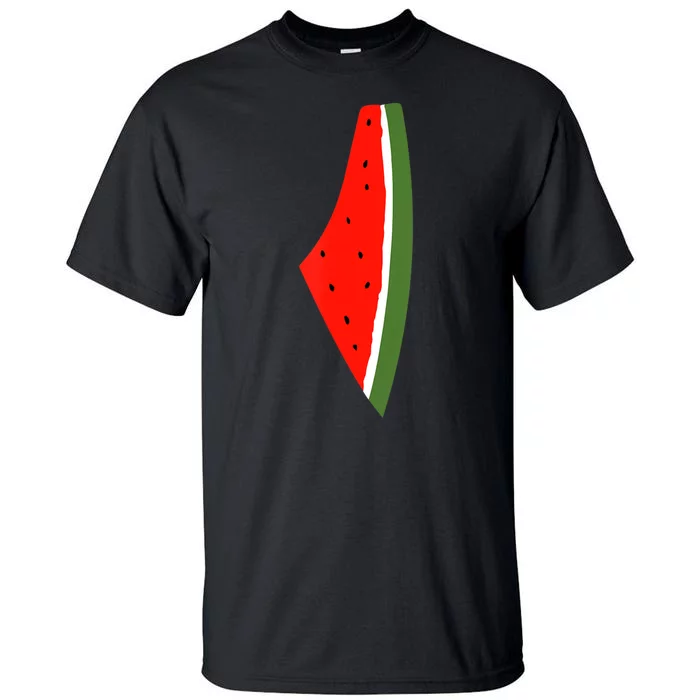 Palestine Freedom Watermelon Tall T-Shirt