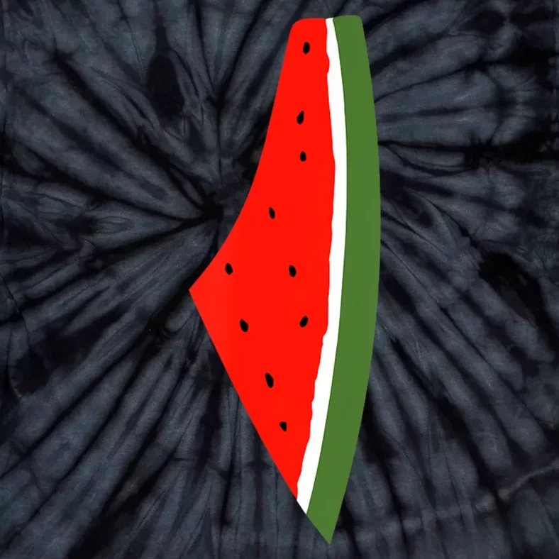 Palestine Freedom Watermelon Tie-Dye T-Shirt